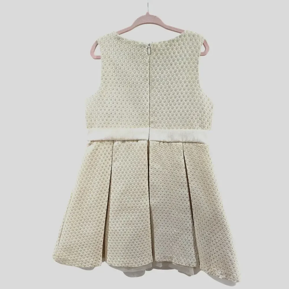 Gymboree Girl's Metallic Gold Polka Dot Party Dress